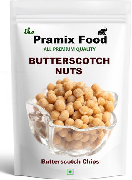Pramix Butterscotch Nuts | Butterscotch Chips for Cake Decoration, Ice Cream Topping ect., 200 gm Assorted Nuts