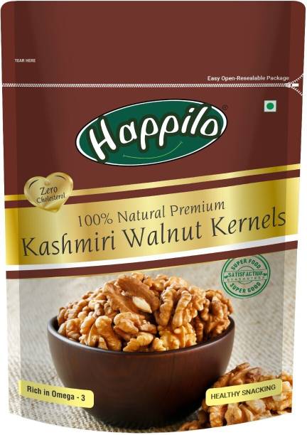 Happilo Dry Fruits Premium Natural Kashmiri Walnuts, Kernels