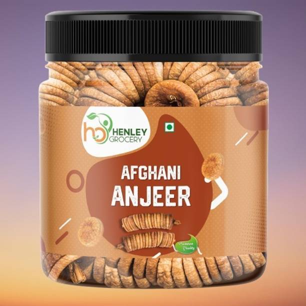 HENLEY Premium Dried Afghani Anjeer/ Figs | Fresh Dried Anjeer Figs Figs