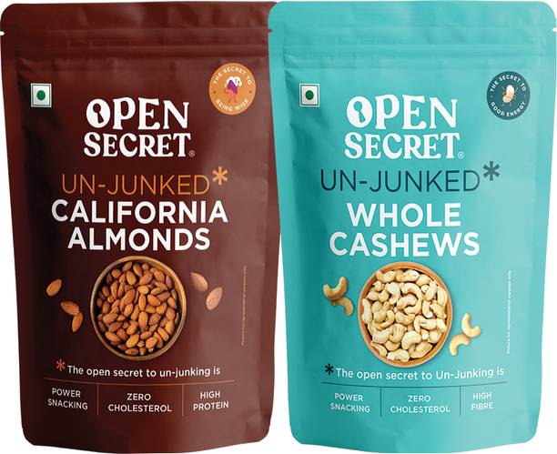 OPEN SECRET Premium Dry Fruits Combo � Kaju Cashews, Badam Almonds Assorted Nuts