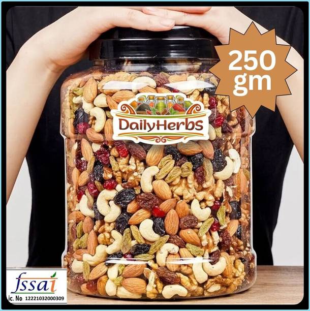 DAILYHERBS Premium Mewa | Almonds, Cashews, Raisins, Apricots, Dates, Assorted Seeds & Nuts