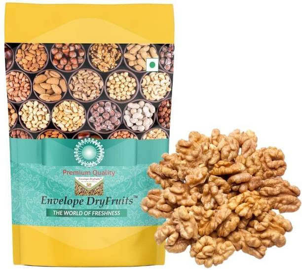 Envelope Dryfruits 1 KG Walnut Kernels 2 Piece | Akhrot Giri | Sharbati Walnut Kernels Walnuts