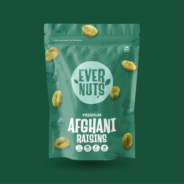 Evernuts Premium Afghani Green Raisins Raisins