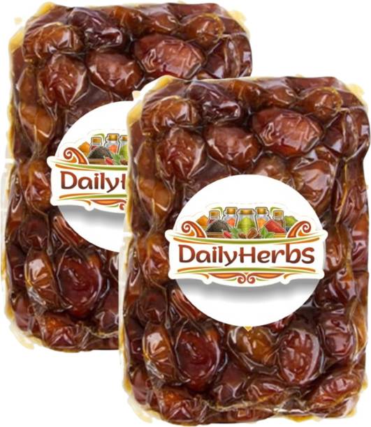 DAILYHERBS Premium organic Seedless Dates Pin Khajur Arabian Dates, Dry Fruit Dates
