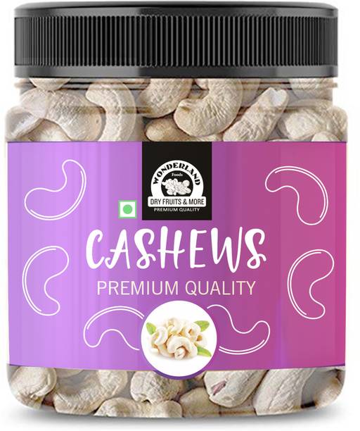 WONDERLAND Foods Whole Kaju | Dry Fruit Whole Cashew Nut Cashews