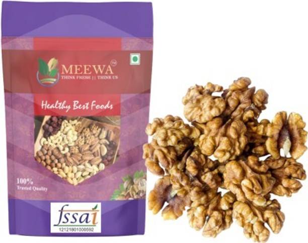 MEEWA 1 KG KASHMIRI WALNUT KERNELS VACCUM PACK | WALNUT LIGHT HALVES Walnuts