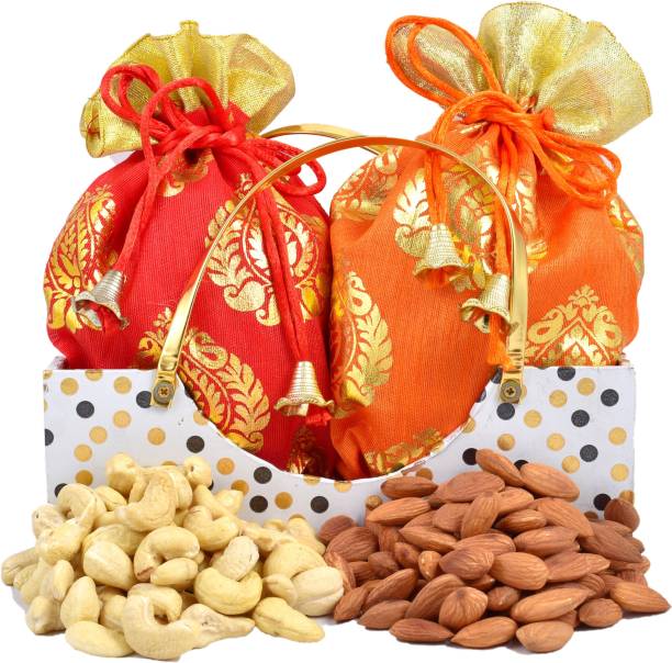MANTOUSS Diwali dry fruits tray/diwali dry fruits gift hamper/diwali gift Almonds