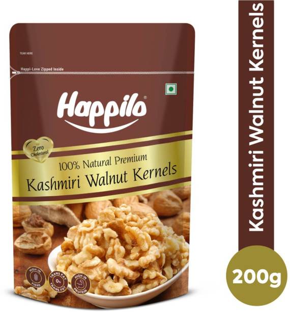 Happilo Dry Fruits Premium Natural Kashmiri Walnuts, Kernels