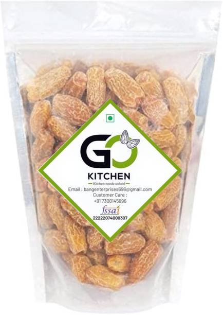 Go Kitchen Yellow Dry Dates | Peela Sukha Khajoor | Dry Chuhara | Pili Kharak Dry Dates