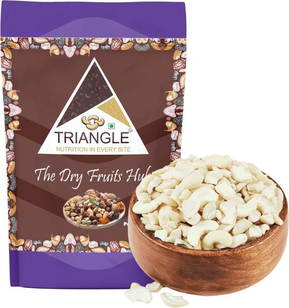 triangle 400gms Cashews Nut Broken 4 Pieces | Kaju Tukda | Big Cashews 4 Piece Split Nut Cashews
