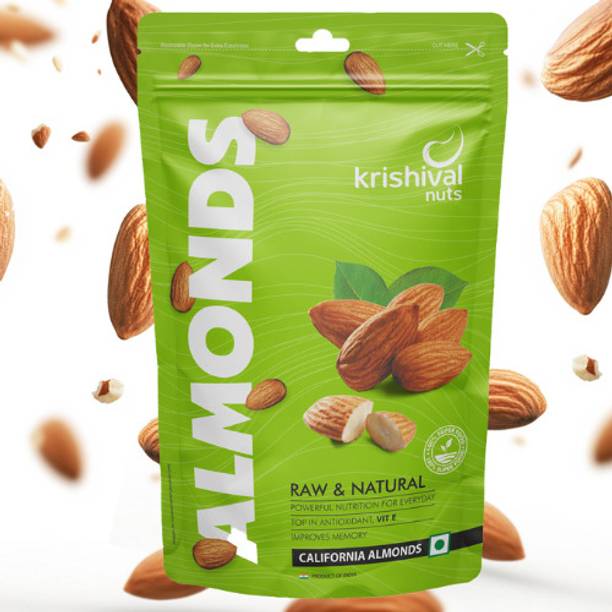 Krishival Almonds Raw & Natural Almonds