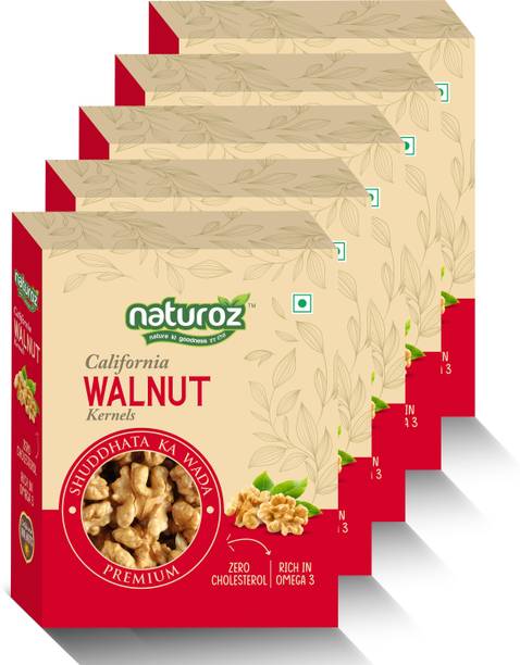 Naturoz (Pack Of 5) California kernels Walnuts
