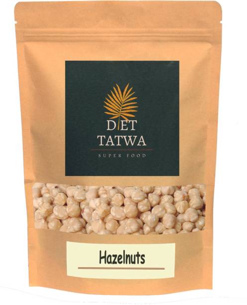 DIET TATWA Hazelnuts For Eating, Raw & Dehulled For Making Chocolate Spread Hazelnuts