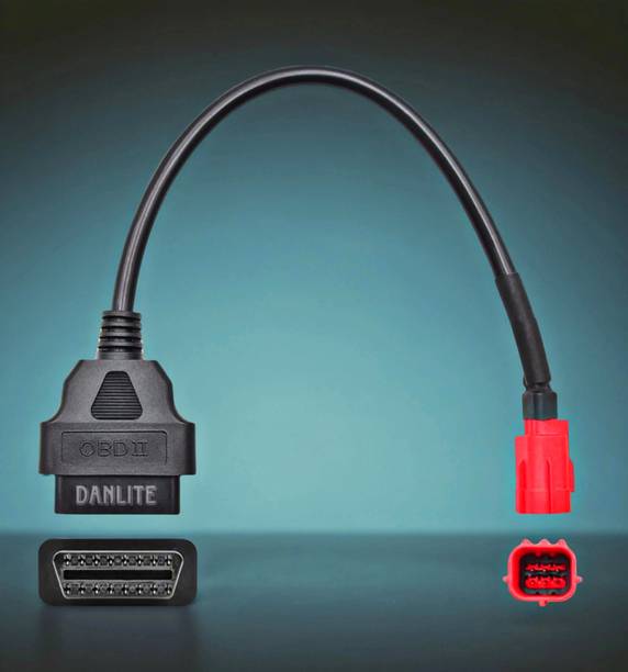 DLKW Danlite Comptable with Honda Suzuki Yamaha Bikes Scanning Cable OBD Reader