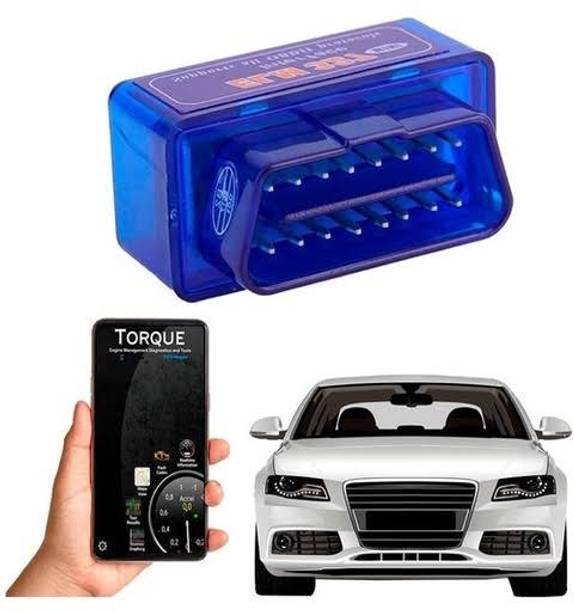 CARAUTOCARE ELM 327 OBD READER BLUE OBD Reader