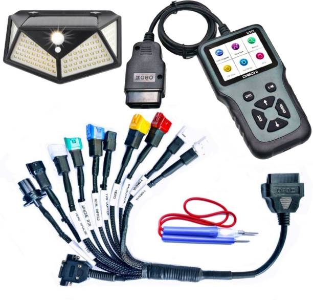 DANLITE TOOLS AND TECHNICIAN All BS6 Bike Cable (11 Types Cable + V311 ) work on all Bikes OBD Interface OBD Reader