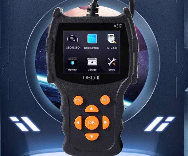Obdking V317 OBD Scanner for BS6 BS7 Bikes | 2 Wheeler Fault Code Reader & Reset Tool OBD Interface