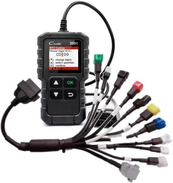 Xsentuals BS6 Bikes Cables and Scanner Kit: Efficient Maintenance for Indian Motorcycles OBD Reader