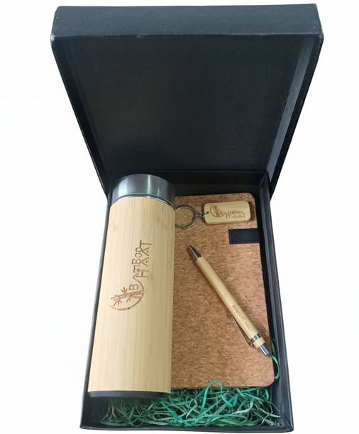 Bamboo Haat Corporate Gift Box I Ideal for Diwali Gifting I Sustainable & Eco-friendly -  Office Set
