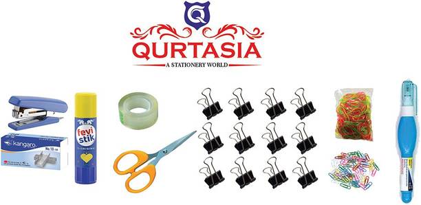 QURTASIA All in One11 Items Stationery for Office, Home, Shop and School use  Of