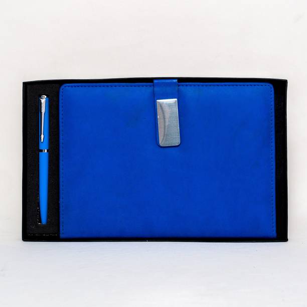 Aurea Lifestyle Corporate Gift Executive A5 Diary & Pen Set with Magnetic Metal 