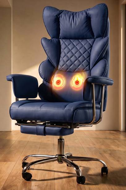 Drogo Monarch-X Massage Computer Office Chair with PU Leather & 150°Reclining Leather Office Executive Chair