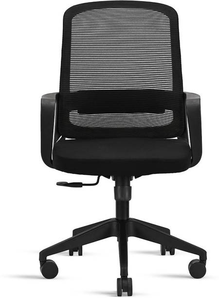 Capella Interio CAPELLA INTERIO™ Grace CP122 Office/Study Chair | Ergonomic Mid-Back Mesh chair Mesh Office Adjustable Arm Chair