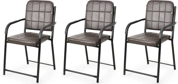 RATISON Comfortable Office Study Computer Library Visitor Chair Leatherette Office Arm Chair