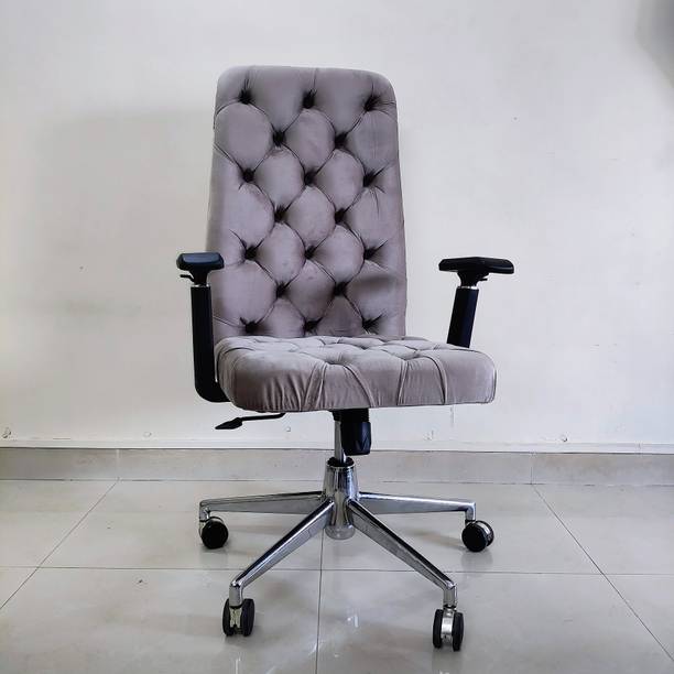 Faab International Faab "Hand Crafted Tufted High back, Luxury chair" Cotton Office Executive Chair