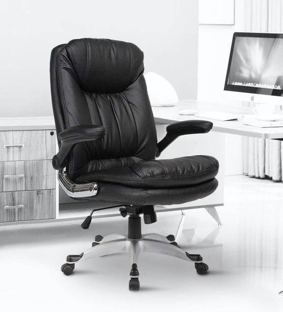 yourchoice NA Leatherette Office Adjustable Arm Chair