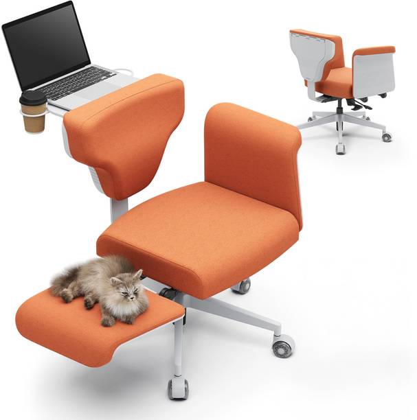 Drogo Freedom-X Multi-Position Cross Legged Office Chair for Work with Laptop Tray Mesh Office Executive Chair