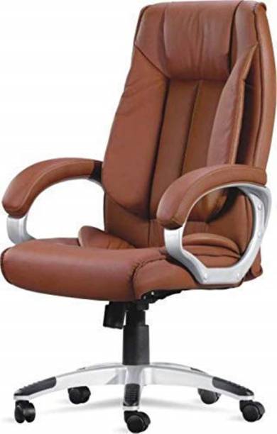 KRISHTHA Boss High Back Ergonomic Revolving Leatherette Office Executive Chair