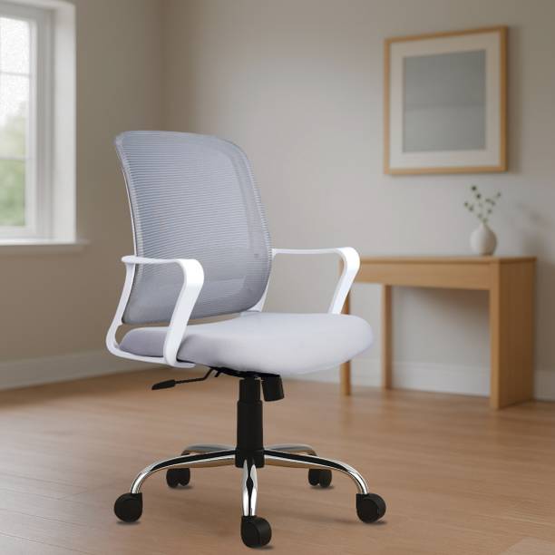 kursiwala Blaze Ergonomic Mid Back work from home Mesh Office Executive Chair