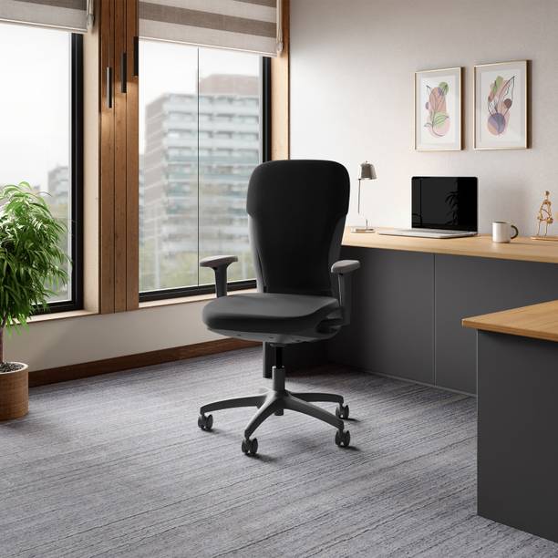 Godrej Interio Motion High Back Fabric Office Arm Chair