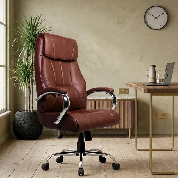 Alignseats gift for comfort Florida Synthetic, Leatherette, Bonded Leather Office Arm Chair