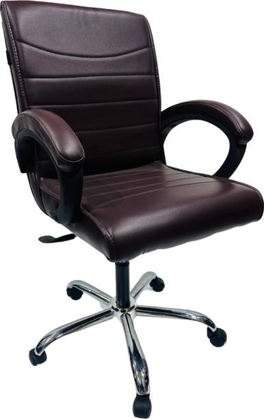 NEW GOYAL FURNITURE Principal Director Manager Vip Study Office Home work Arm revolving Chair Leather Office Arm Chair