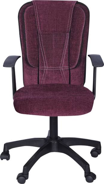 RSINTERIOR Fabric Office Arm Chair