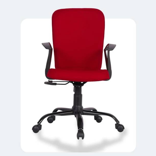 DSR 144A Ergonomic Office & Home Chair with Adjustable Height, Rocking Tilt | Fabric Office Executive Chair