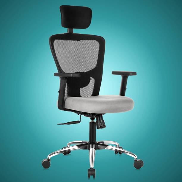 ASTRIDE Ergonomic Office Chair,Single Lock Synchro Mechanism,2Dsoft Arm,Metal Base Mesh Office Adjustable Arm Chair