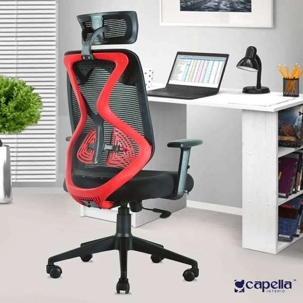 Capella Interio SpineX Pro CP101 Spinal Luxury High Back Chair Mesh Office Adjustable Arm Chair