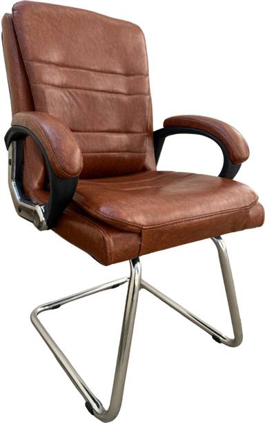 UROBIN Special Director Principal Manager Office Visitor Study Chair with Arm Rest Leatherette Office Arm Chair