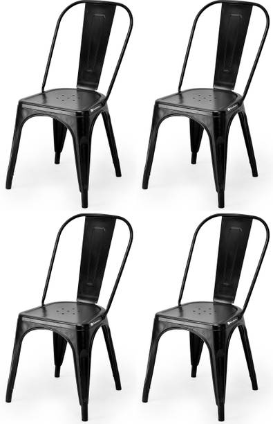 OFFICE SEATING Ergonomic Comfortable Iron Cafe chair Dining Reception Chair Metal Dining Chair