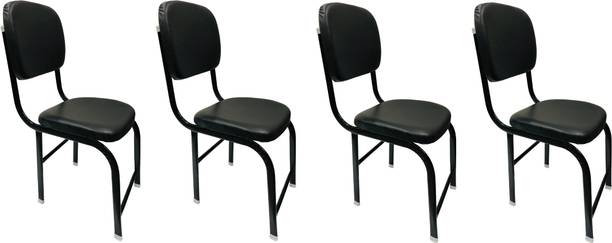 KITHANIA Office visitor chair study chair home dining indoor outdoor garden rest chair Leatherette Office Visitor Chair