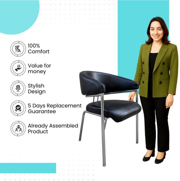 UROBIN UROBIN CHAIRS FOR office visitor home computer study reception school Leatherette Office Visitor Chair