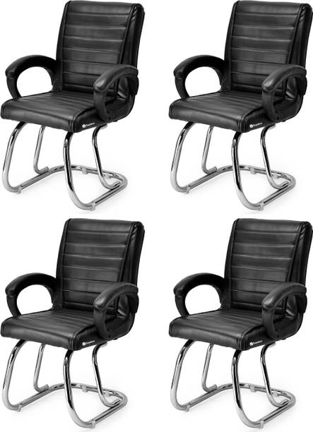 SOMRAJ Director Principal Manager Office Visitor Study Home Chair Leatherette Office Arm Chair