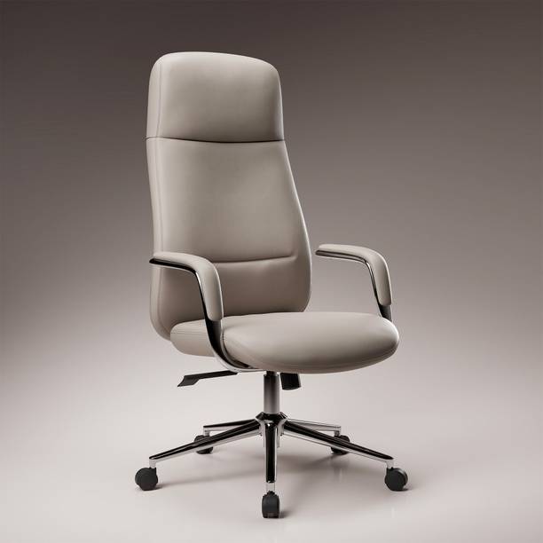 GREEN SOUL Oslo Vegan Leather Office Chair | Ergonomic Boss Chair | Scandinavian design Leatherette Office Executive Chair