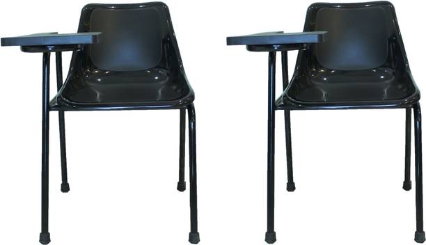 Deal Dhamaal Student Chair with Glossy Seat & Writing Pad, Heavy 1" Inch Pipe (Set of 2) NA Study Arm Chair