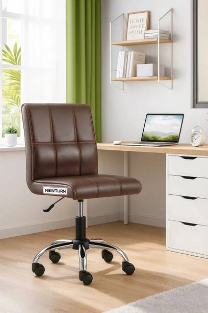 zidle Cola Compact Study Chair for Kids/Desk/Work & 1 yrs Parts Repl. Wrty Leatherette Study Arm Chair