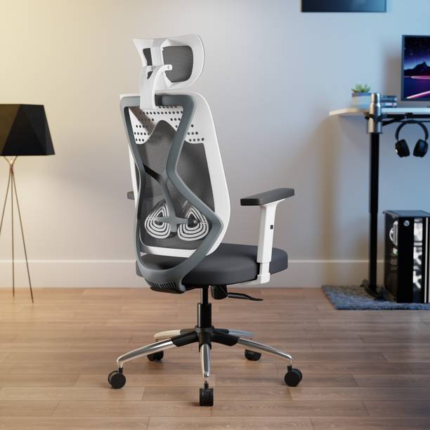 GREEN SOUL Zodiac Pro High Back Ergonomic Chair|Home WFH|4D Armrest,Seat Slider|Premium Mesh Office Adjustable Arm Chair