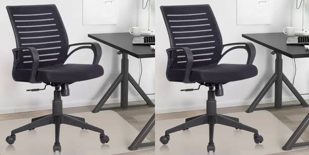 RUDRAAKSH Fabric Office Executive Chair
